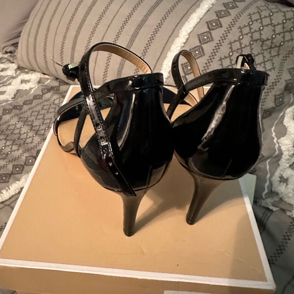 Michael Kors Black Patent Heels - Picture 6 of 12